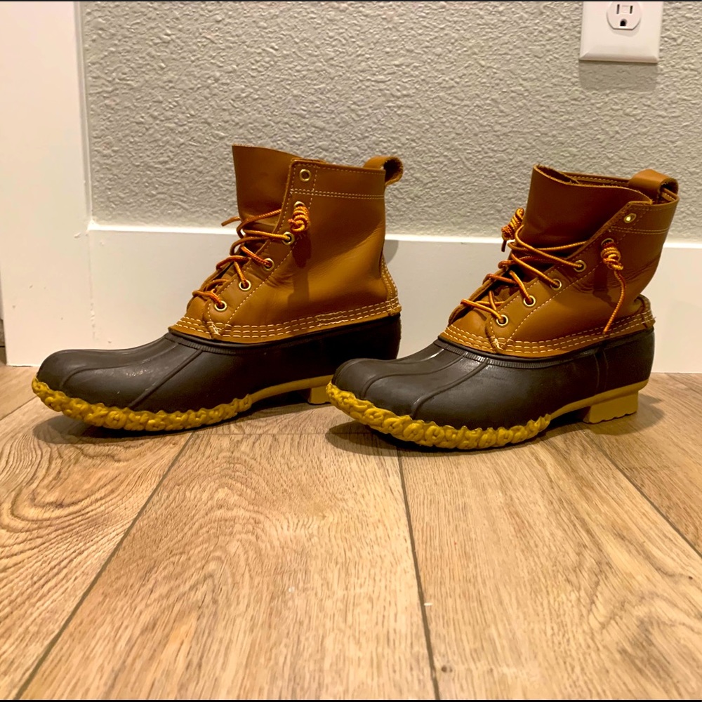 L.L. Bean Men’s Duck Boots 8”